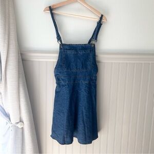 Spirit Halloween Denim Overall Dress size medium